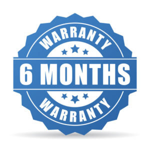 6 Months Warranty